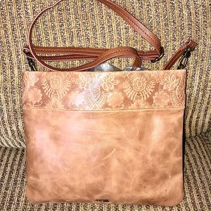 New The Sak Floral Embossed Tommy Crossbody